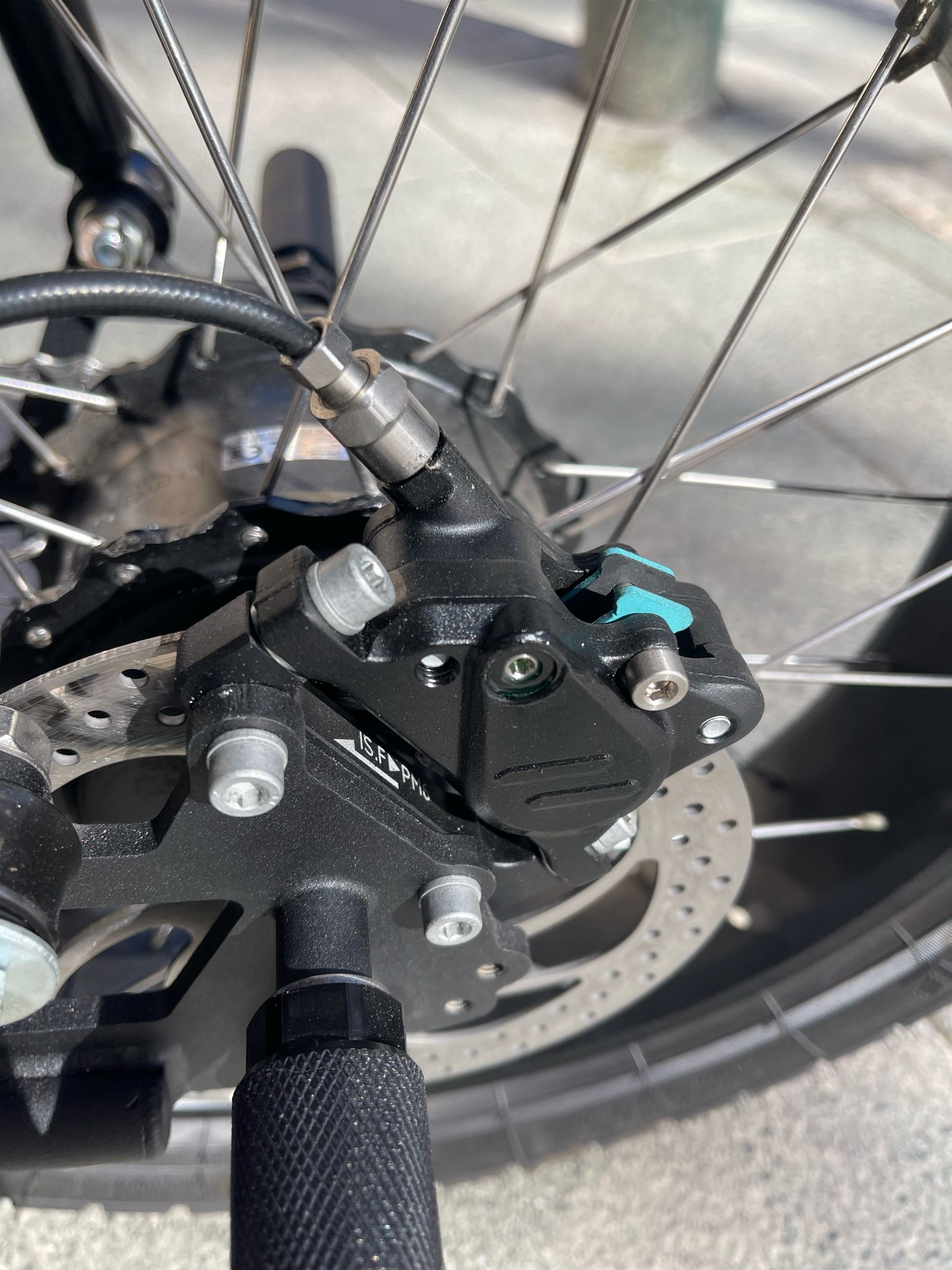 FAHRWERKER Hydraulic brake system, complete set