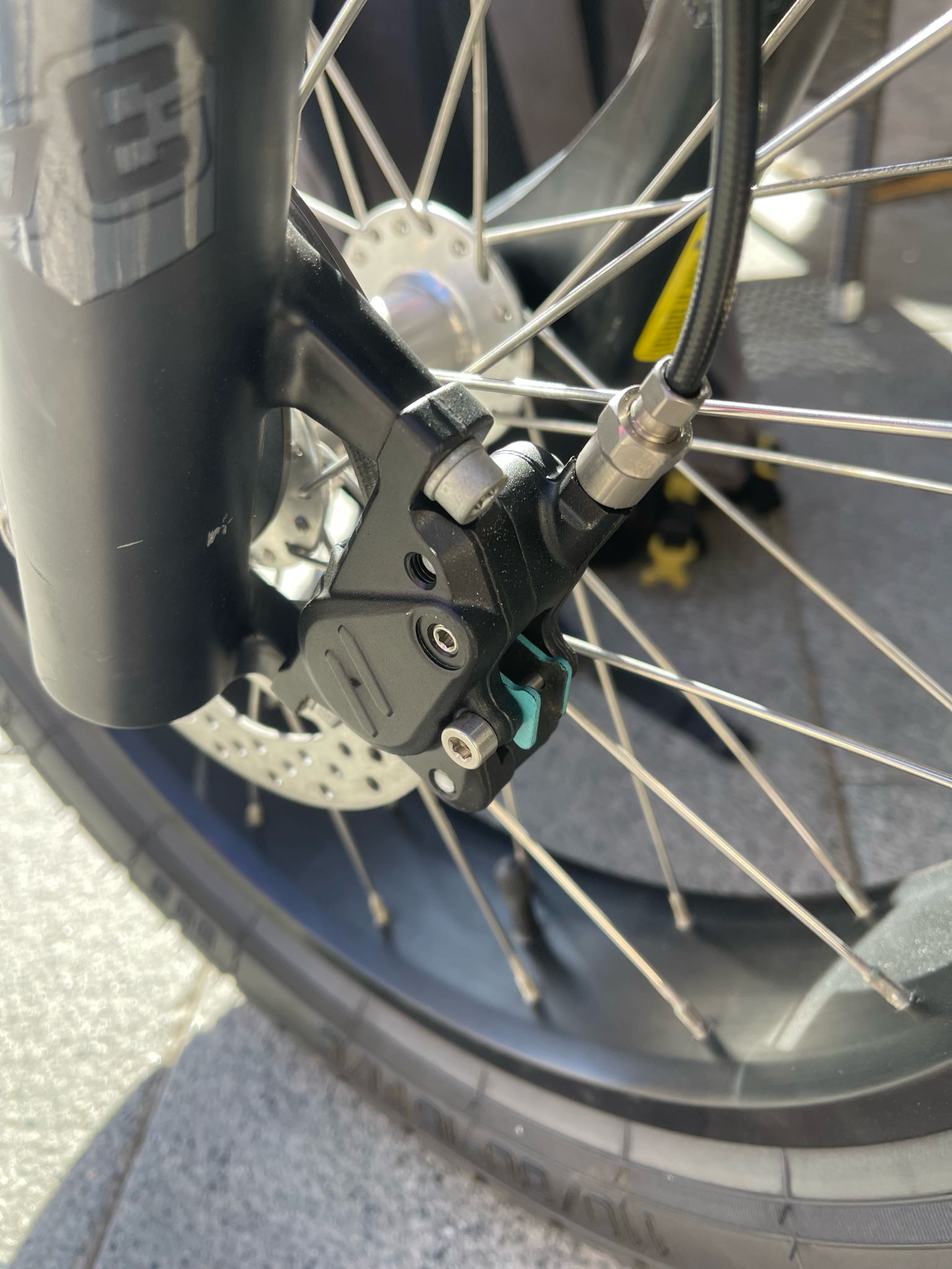 FAHRWERKER Hydraulic brake system, complete set