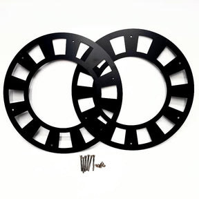 Fat bike wheel covers/ windcoins for 20x4 tires
